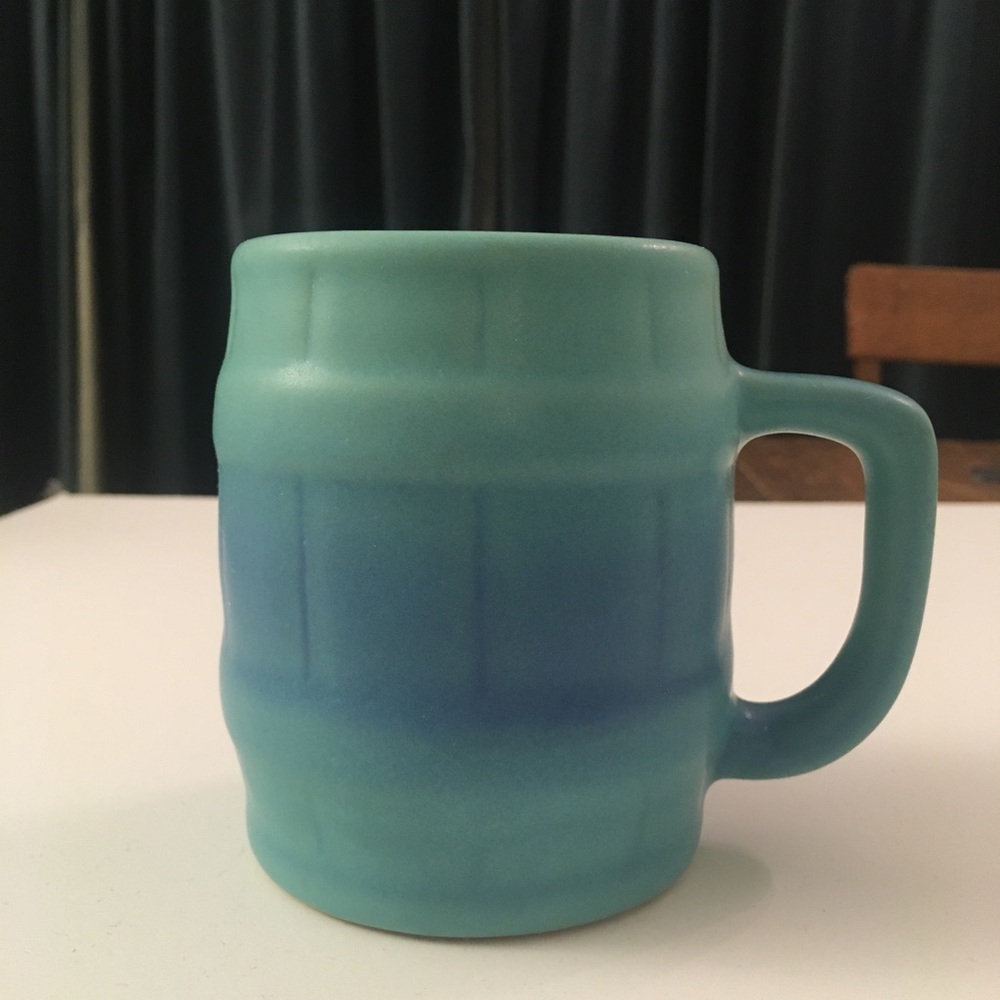 Van Briggle Mug Turquoise
